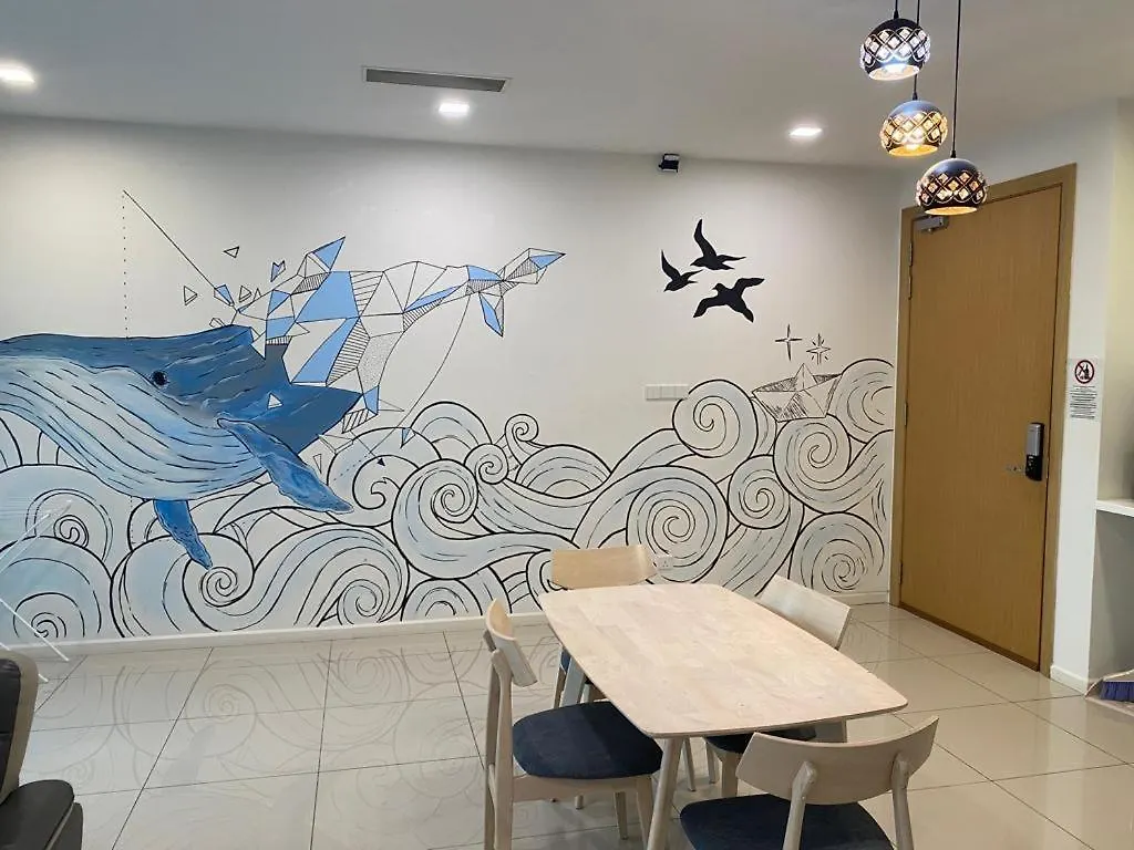 Apartmán Cozy Suasana Suites Max 7Pax S2 Johor Bahru