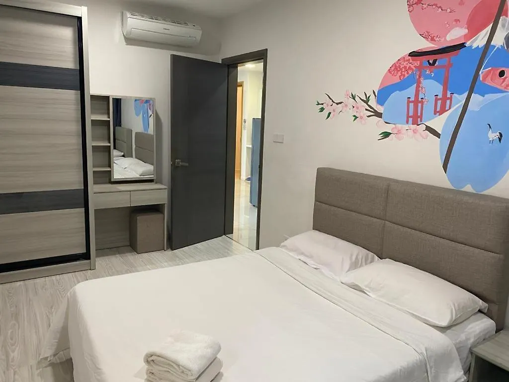 Cozy Suasana Suites Max 7Pax S2 Johor Bahru Apartmán